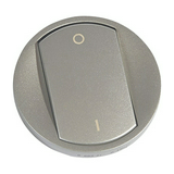 Céliane billentyű I/O egyes kapcs/nyg.-hoz titán 0 és 1 szám-jel műanyag fényes LEGRAND