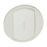 Céliane billentyű széles egyes kapcs/nyg.-hoz fehér üres-jel  jelzőfényes műanyag fényes LEGRAND