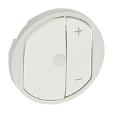 Céliane fedlap távvezérelhető fényerőszabályzóhoz kettős nyomógomb fényerőszabályozóhoz LEGRAND