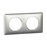 Céliane keret 2-es titán vízszintes és függőleges fém LEGRAND