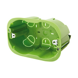 Süllyesztett szerelvénydoboz Chorus (IT) 1-es téglalap 110mm 73mm x műanyag zöld Chorus GEWISS