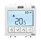ChoruSmart RF termosztát ZigBee NTC rH-méréssel LCD 2M matt fehér  Connected Smart Home GEWISS