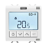 ChoruSmart RF termosztát ZigBee NTC rH-mérés LCD 2M 5A/ 240V nyit/zár Connected Smart Home GEWISS