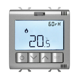 ChoruSmart RF termosztát ZigBee NTC rH-méréssel LCD 2M titán 5A/ 240V Connected Smart Home GEWISS