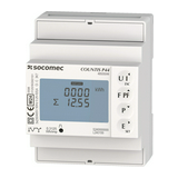 Sorolható fogyasztásmérő 3F LCD D0 multarif Modbus MID 5000A/Rogowski-érzékelőhöz  Countis P44-RGW SOCO