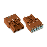 Csatlakozó dugaszolható épületinstallációhoz 3P dugó 250V 25A rugószorításos IP20 Winsta WAGO