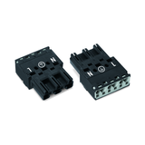 Csatlakozó dugaszolható épületinstallációhoz 3P dugó 250V 25A rugószorításos IP20 Winsta WAGO