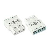 Csatlakozó dugaszolható épületinstallációhoz 3P dugó 250V 25A rugószorításos IP20 Winsta WAGO