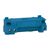 Csatlakozóblokk N 1P 63A 440V termoplaszt 0.5-25mm2/sokerű 0.5-16mm2/tömör kék Pragma Schneider