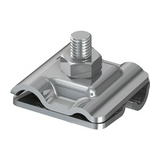 Csatlakozókapocs Multi lapos/kör betonba 50x50mm 30mm-befogás 4-16mm-körvezetőhöz VI J.PRÖPSTER