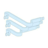 Csatlakozókészlet vízszintes NS-INS250-hez LinergyLGY 3P 250A 20mmx 3mm-sín Prisma P Schneider