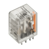 Csatolórelé 10A 2v dugaszolós 21.6-31.2VDC monostabil IP20 LED DRM270024LD Weidmüller