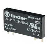 Csatolórelé 16-30V/primer 1.5-24V/szekunder 2A elektronikus-dig.kimenet 34.81.7.024.9024 FINDER