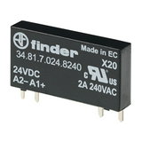 Csatolórelé 3.5-12V/primer 1.5-24V/szekunder 2A elektronikus-dig.kimenet 34.81.7.005.9024 FINDER
