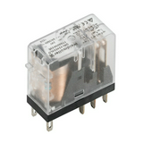 Csatolórelé 5A 2-v dugaszolós 21.6-26.4VDC monostabil IP20 DRI424024 Weidmüller