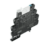 Csatolórelé keskeny aljzattal 6A 1v csavaros 9.6-14.4VDC monostabil IP20 TRS 12VDC 1CO Weidmüller
