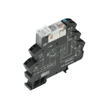 Csatolórelé keskeny aljzattal 8A 2v rugószorításos 19.2-28.8VDC IP20 LED TRZ 24VDC 2CO Weidmüller