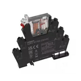 Csatolórelé keskeny aljzattal TS-sínre csavaros 6A 1v csavaros 230V50Hz G2RV-ST700AC230 OMRON