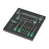 Csavarhúzó készlet szivacstálcás 12hex 12-darabos 9713 Hex Set 1 WERA