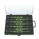 Csavarhúzó készlet elektronikai 3xPHG 3xlapos 7-darabos ESD Haupa