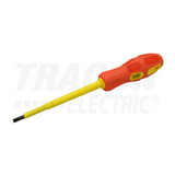 Csavarhúzó piros-sárga 6mm x 150mm szigetelt egyenes TRACON