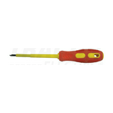 Csavarhúzó piros-sárgapiros-sárga kereszthornyú PZ egyenes 150mm szigetelt 6mm 1000V VDE TRACON