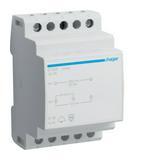 Csengőtranszformátor 1F 16VA sorolható 230V/ 8V/ 2A 12V/ 1.33A 3M ST Hager