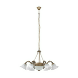 Csillár izzós 6x40WE14+2x60WE27 láncon 8x 230V AC bronz-ház nem szükséges-előtét Orchidea RÁBALUX