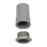 Csőcsatlakozó védőcsőhöz 20mm-átmérő M20x1.5 egyenes IP54 szürke AFT/MBS 20 Dietzel