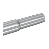 Csőföldelő összerakható kezeletlen nemesacél V4A 1500mm kör D=25mm C-típ. J.PRÖPSTER