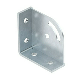 Csomóponti háromszög L-idom C-profil-hoz merítetten horganyzott acél GMS 6 KD FT OBO-BETTERMANN