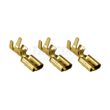 Csúszósaru 19,5mm hüvely szigeteletlen 24A lapos 6,3x0,8 mm réz 1-2,5mm2 TRACON