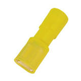 Csúszósaru 24,2mm hüvely teljesen szigetelt sárga lapos 6,3x0,8 mm VFSKHV/4,0-6,0/638 Weidmüller
