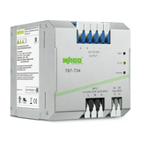 DC tápegység 85-264VAC-be 130-373VDC-be 20A/ 24V-DC-ki stabilizált 7M WAGO