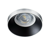 Dekorációs keret max.35W MR16/PAR16 fényforráshoz IP20 ezüst/fekete 42mm x SIMEN DSO SR/B KANLUX