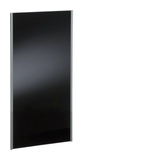 Design vezetékcsatorna irodai 222mm x 38mm x 225mm fekete halogénmentes DSK Hager