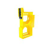 DIN-sín adapter 2db RGBW2 reléhez 100x59x17,5mm sárga  RGBW2-DUP Shelly