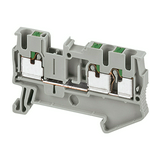 Átmenő sorkapocs TS35 1-szint 3-poz 0.2-2.5mm2/érvéghüvely 24A szürke Linergy TR Schneider