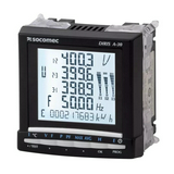 Multifunkciós mérőműszer 96x96mm LCD 12-48VDC A-mérő  V-mérő  VA-mérő  W-mérő Diris A-30 SOCOMEC