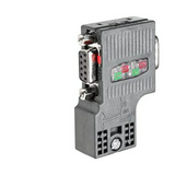 DP Profibus csatlakozó pipa programozóporttal dugvilla 6ES Simatic DP SIEMENS