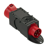 Dugalj kombináció 1x32A5p400V műanyag-tokozatban hordozható IP44 9437420 PC Electric
