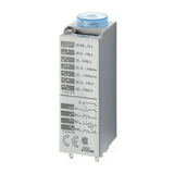 Dugaszolható időrelé mini 0,05s-100h 2-v 24V50Hz 10A 24VDC 85.02.0.024.0000 FINDER