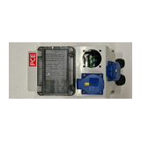 Dugaszoló elosztó 16A/230V 1xRJ45Cat6 dupla alj 2x16A2P+E/230V kismegszakító műanyag LECH PCE