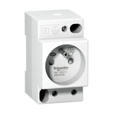 Dugaszolóaljzat 2P+F sínre sorolható 250V AC 16A 2.5M Acti9 iPC Schneider