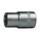 Dugókulcs betét hatlapfejű 10mm-kulcsméret 1/4 