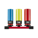 Dugókulcs készlet 3db 1/2