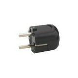 Dugvilla 2P+F 16A pipa 230V fekete műanyag csavaros IP20 Dfo-162f LEGRAND