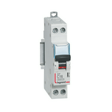 Kismegszakító 1P+N 16A C-jelleg 230V AC 6kA/60898 10kA/60947 DX3 LEGRAND