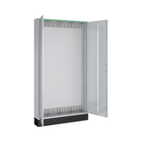Szekrény álló teli ajtós lábazattal acél 1980mm x 1050mm x 210mm IP44 Easy PrismaSeT XL Schneider