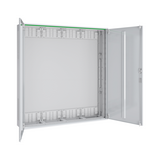 Szekrény fali teli ajtós acél 1100mm x 1050mm x 210mm IP44 fehér Easy PrismaSeT XL Schneider